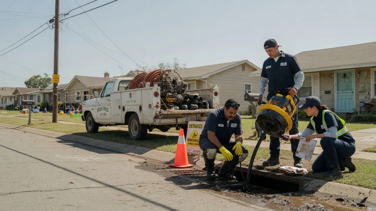 Drain Cleaning in Port Bolivar, TX near me
